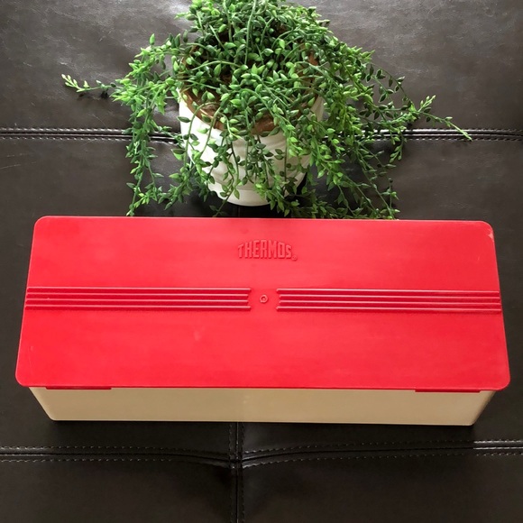 Vintage Thermos storage box